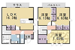 大津市大萱7丁目の一戸建て