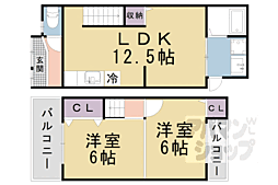 勧修寺西栗栖野町貸家 xx