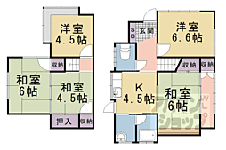 北花山西ノ野町貸家