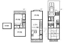 御陵中筋町貸家 xx