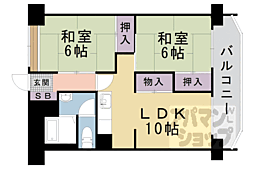 山科団地　Ｂ棟 217