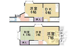 西野大鳥井町貸家 1