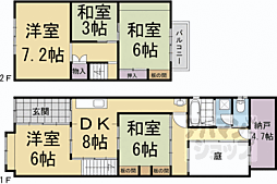 京都市下京区西七条南中野町の一戸建て