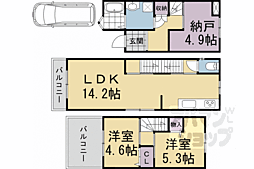 京都市伏見区深草出羽屋敷町の一戸建て