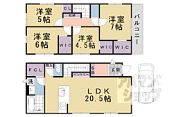 大津市滋賀里1丁目の一戸建て