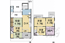 京都市伏見区聚楽町1丁目の一戸建て