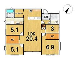 新築戸建　加東市南山3丁目　平屋建