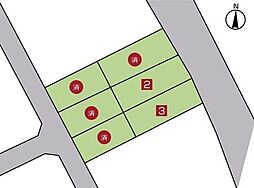 売土地 加西市北条町古坂 3区画