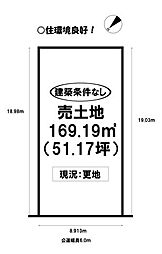 つつじが丘3丁目　売土地