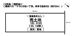 売土地　つつじが丘2丁目　全3区画