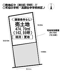 天伯町　売土地
