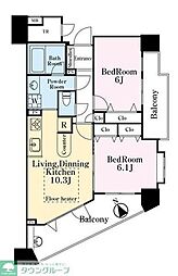 ラング・マンション立川 2F