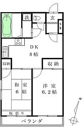 日神パレス拝島第2 201