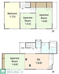 福生市大字熊川の一戸建て