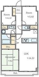 スカイクレスト飯能 406