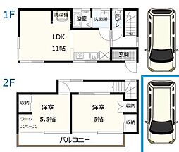 青梅市今井貸家