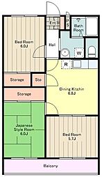 第七西砂川ハイツ A305