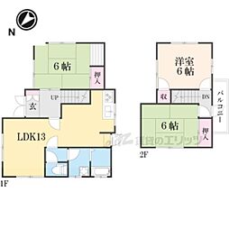 香芝市関屋の一戸建て