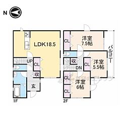 北葛城郡河合町穴闇の一戸建て