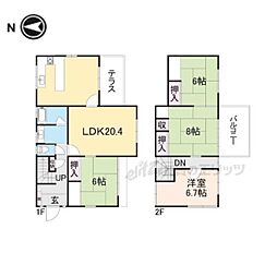 生駒市小瀬町の一戸建て