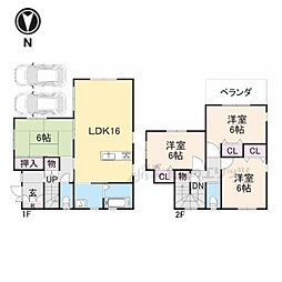 磯城郡川西町大字結崎の一戸建て