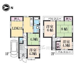 香芝市藤山2丁目の一戸建て