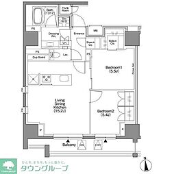 ザ・パークハビオＳＯＨＯ新宿御苑 1301