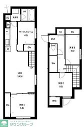 ＣＯＥＵＲ　ＢＬＡＮＣ西荻窪 403