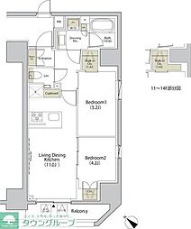 ザ・パークハビオ江古田 1406