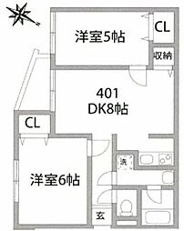 モジュロール都立家政 401