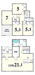 鳥栖市萱方町　1号棟