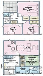 南城市玉城愛地　新築戸建　全5棟/1号棟
