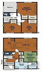 南城市玉城愛地　新築戸建　全5棟/2号棟