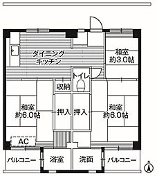 ビレッジハウス浦賀8号棟 (102号室) 102