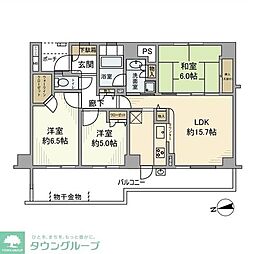 ローレルスクエア港南台Ｃ棟 602