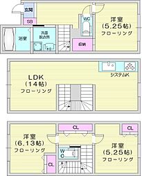 札幌市東区北四十一条東14丁目の一戸建て