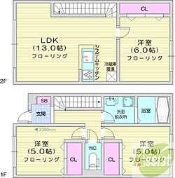 札幌市北区屯田七条12丁目の一戸建て
