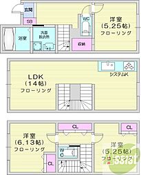 札幌市東区北四十一条東14丁目の一戸建て