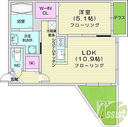 仮)菊水5-2MS　B棟
