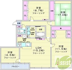 ハウスオブリザ新川