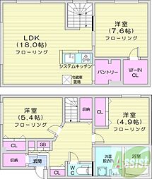 札幌市中央区旭ケ丘1丁目の一戸建て