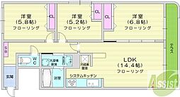 札幌市西区山の手四条6丁目