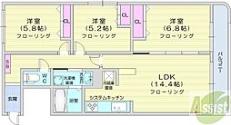 札幌市西区山の手四条6丁目