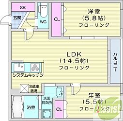 札幌市西区西野二条2丁目