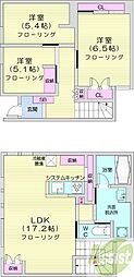 札幌市豊平区平岸一条6丁目の一戸建て