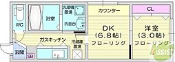 メニーズコート創成タウンC棟