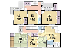 京都市北区紫竹東栗栖町の一戸建て