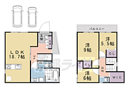 京都市南区上鳥羽北村山町の一戸建て