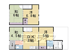京都市北区紫竹西南町の一戸建て