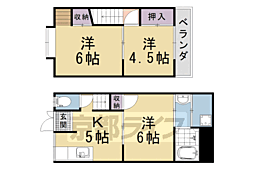 京都市山科区椥辻西潰の一戸建て